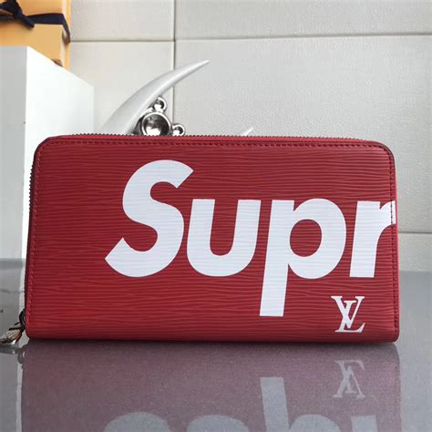 supreme x louis vuitton pattern|supreme x Louis Vuitton wallet.